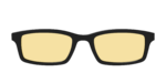 The Black With Citrine Yellow Lens