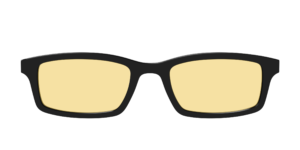 The Black With Citrine Yellow Lens