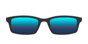 The Polarized Blue Reflective Sun Top