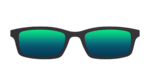 The Polarized Green Reflective Sun Top