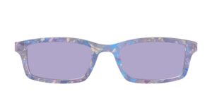 The Lavender Pearl Tort With Celestial Purple Lens