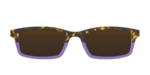 The Polarized Lavender Tortoise Split Sun Top