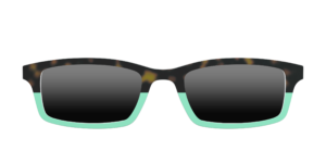 The Polarized Matcha Split Sun Top