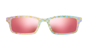 The Polarized Rainbow Mermaid Sun Top
