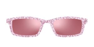 The Polarized Rose Gold Sparkle Sun Top