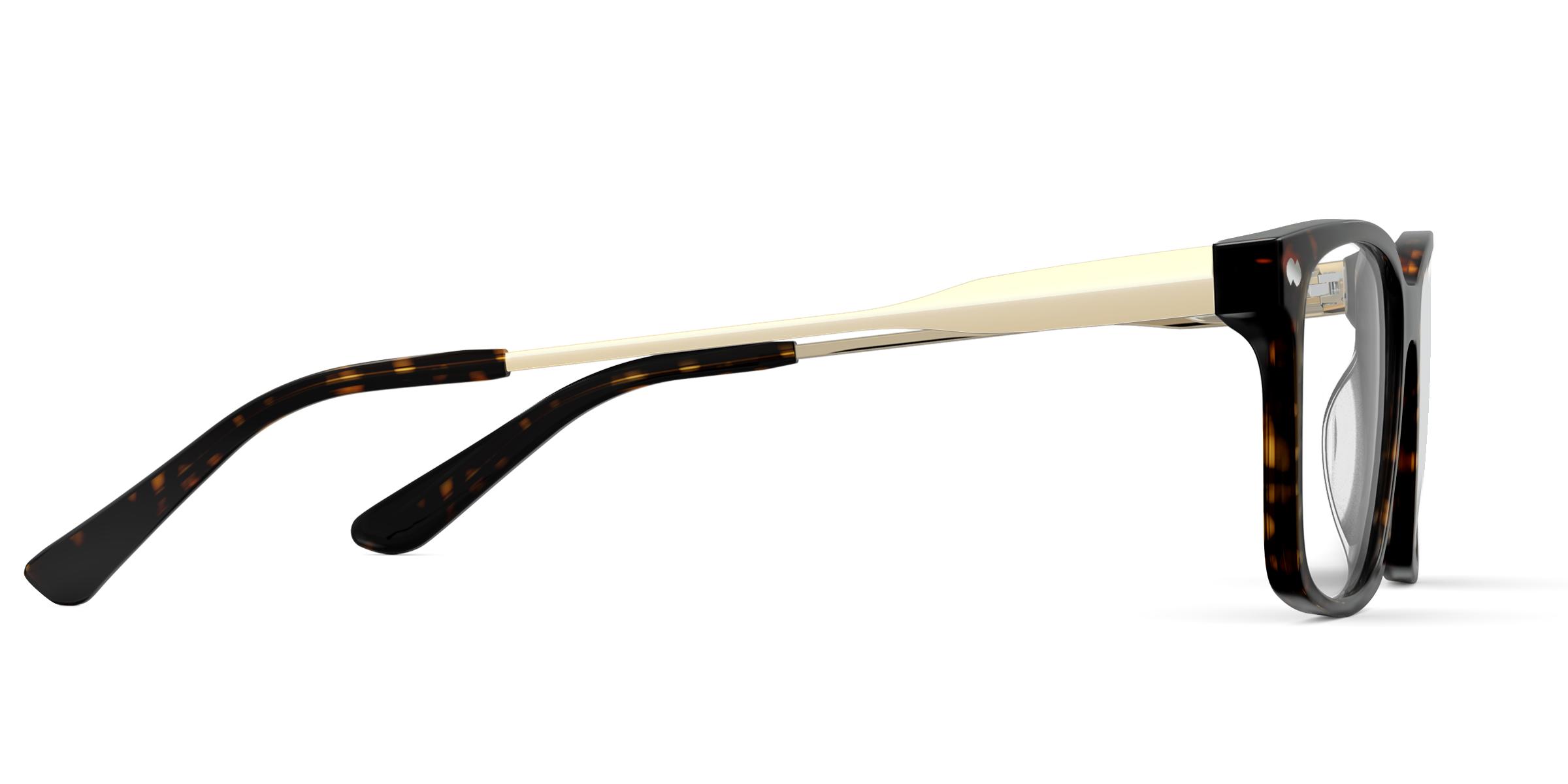 The Kirby - Tortoise Acetate Gold Metal - Image 3