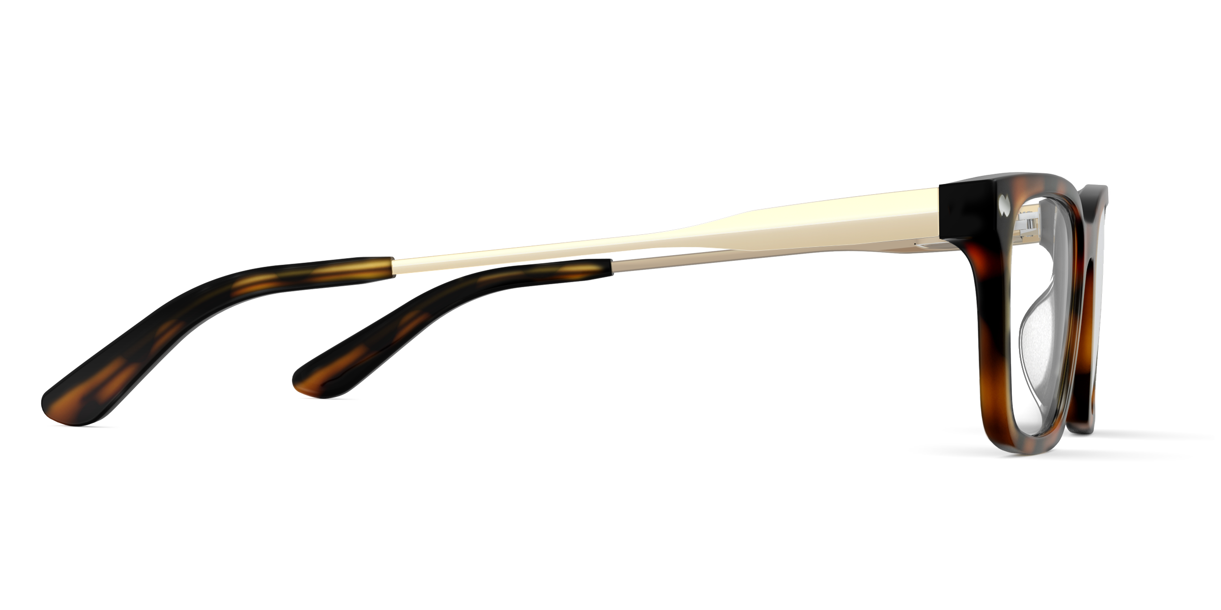 The Larkin - Tortoise Acetate Gold Metal - Image 3