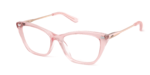 The Wanda - Pink Clear Acetate Rose Gold Metal