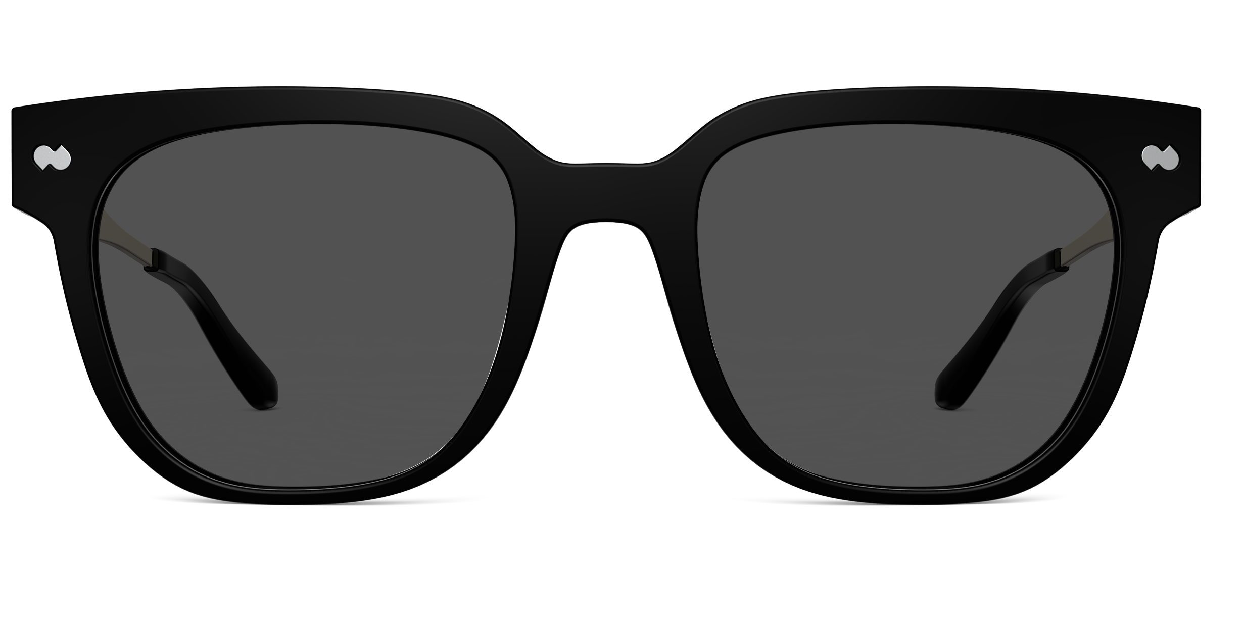 The Murphy - Black Acetate Gold Metal Sun - Image 3