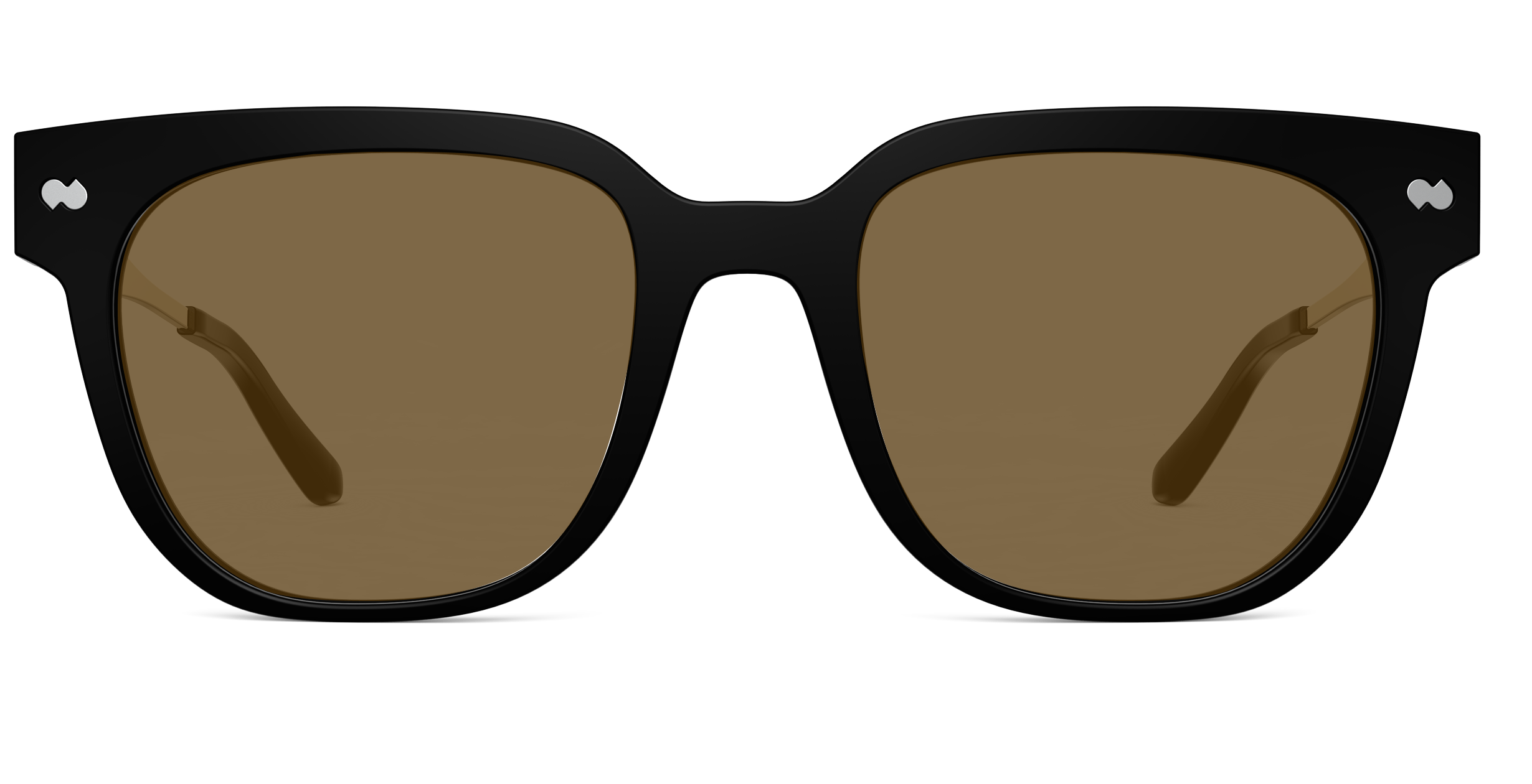 The Murphy - Black Acetate Gold Metal Sun - Image 4