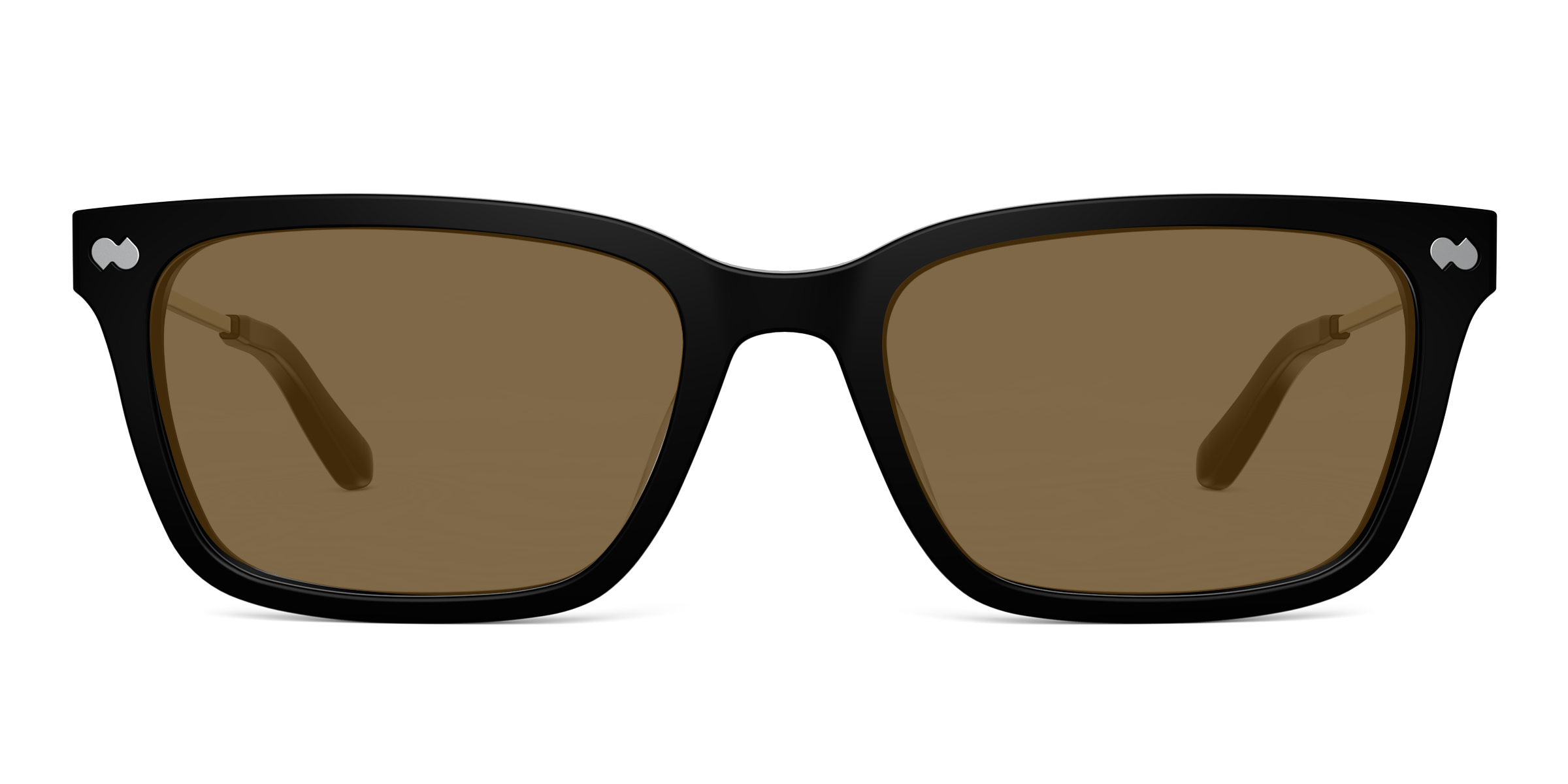 The Larkin - Black Acetate Gold Metal - Image 5
