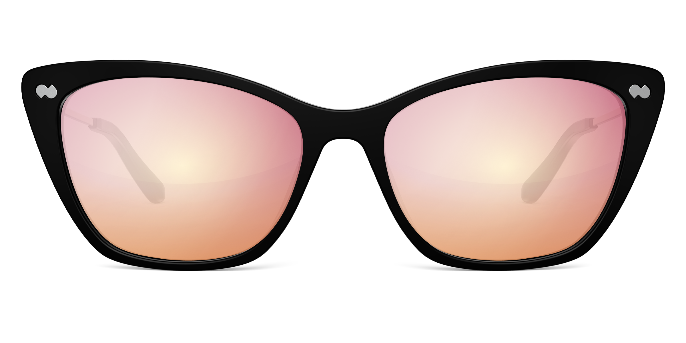 The Wanda - Black Acetate Gold Metal - Image 8