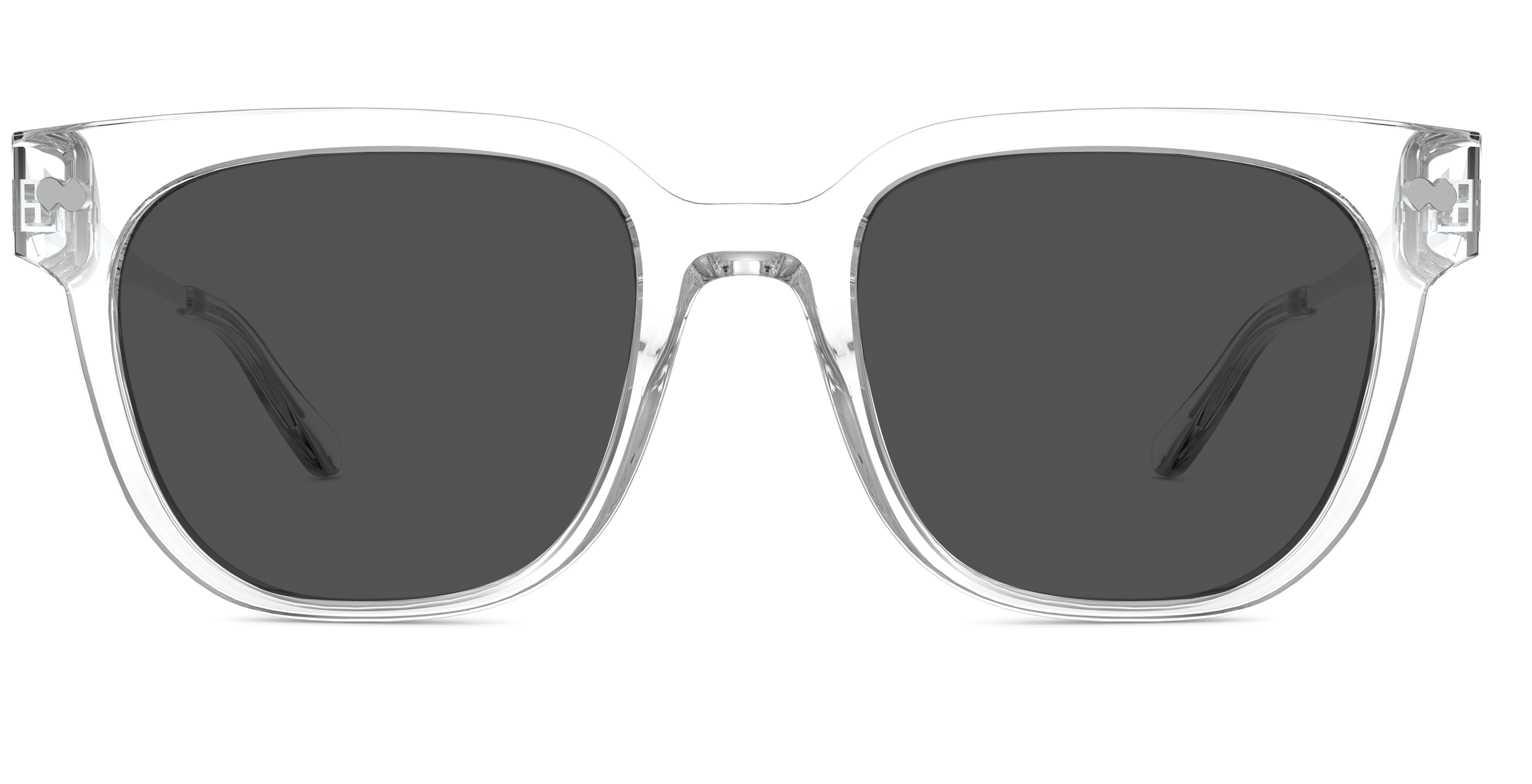 The Murphy - Crystal Clear Acetate Silver Metal - Image 4