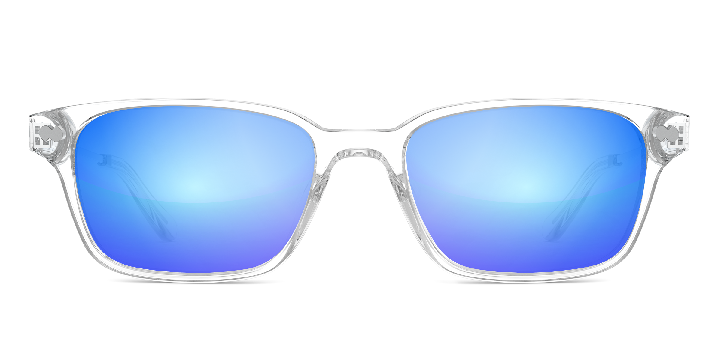 The Finley - Crystal Clear Acetate Silver Metal - Image 9