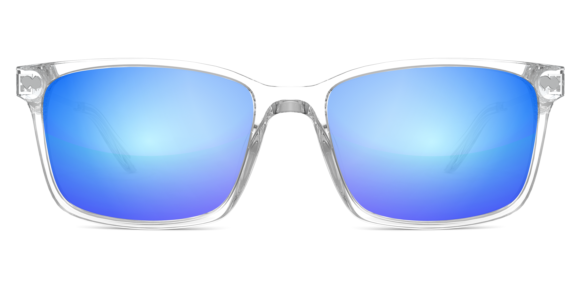 The Kirby - Crystal Clear Acetate Silver Metal - Image 9