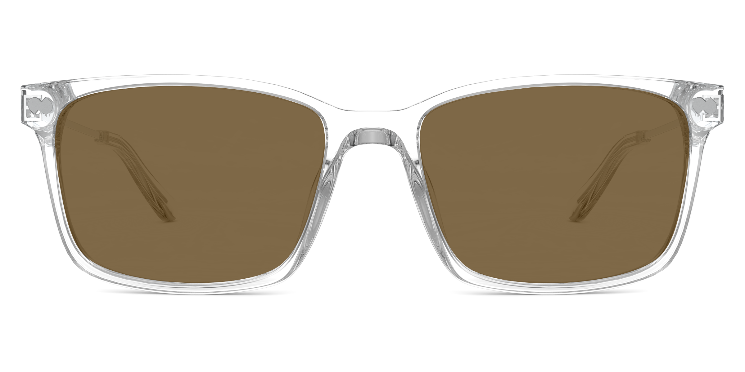 The Kirby - Crystal Clear Acetate Silver Metal - Image 5