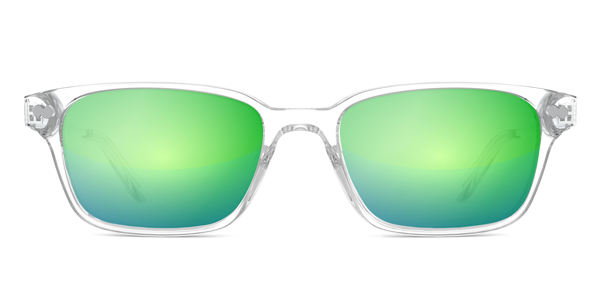 The Finley - Crystal Clear Acetate Silver Metal - Image 10