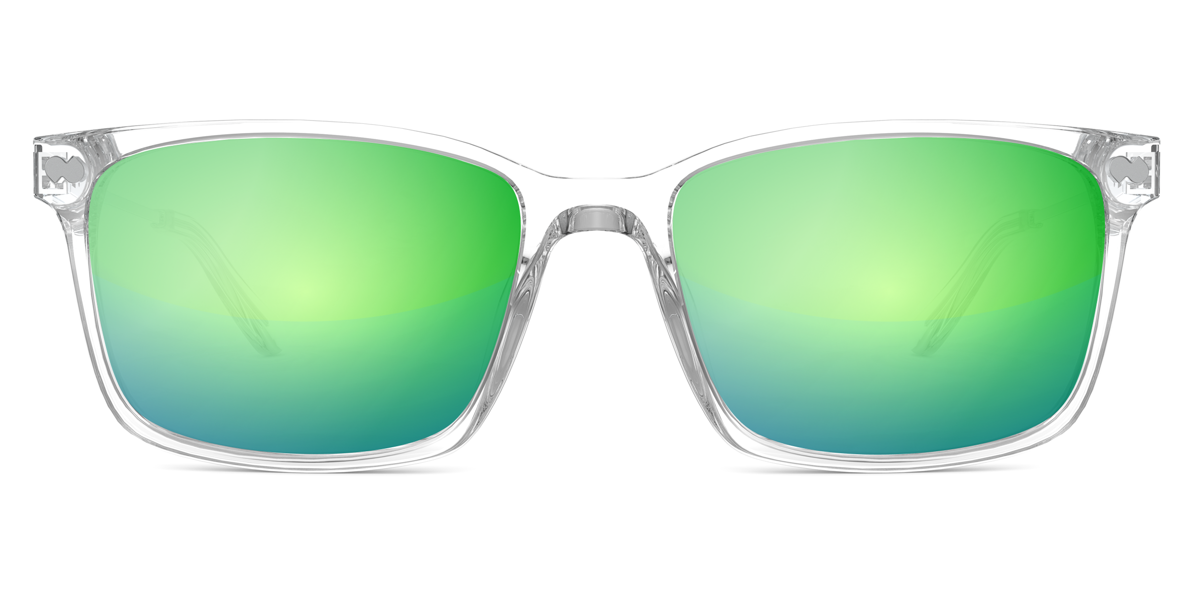 The Kirby - Crystal Clear Acetate Silver Metal - Image 10