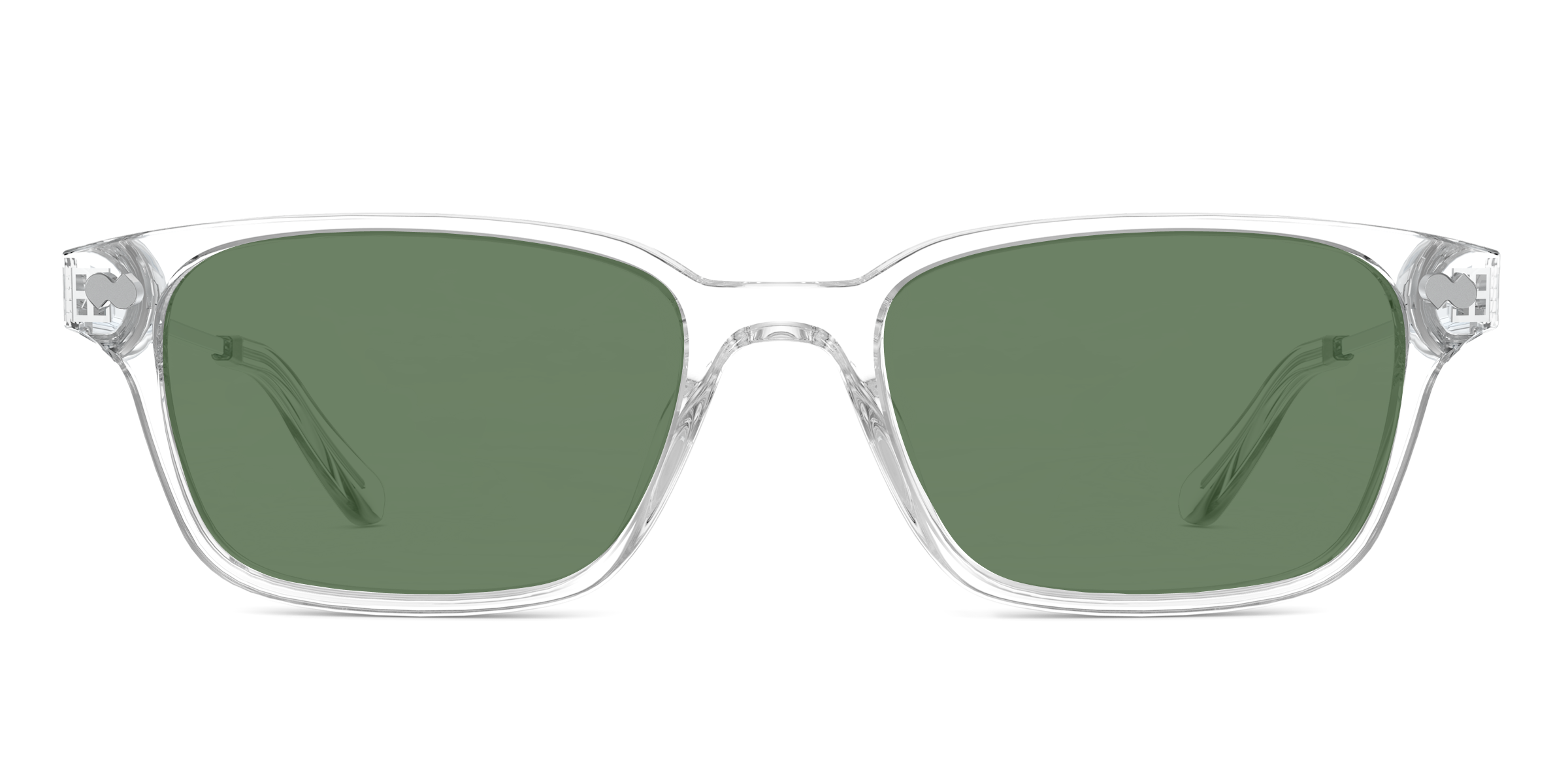 The Finley - Crystal Clear Acetate Silver Metal - Image 6
