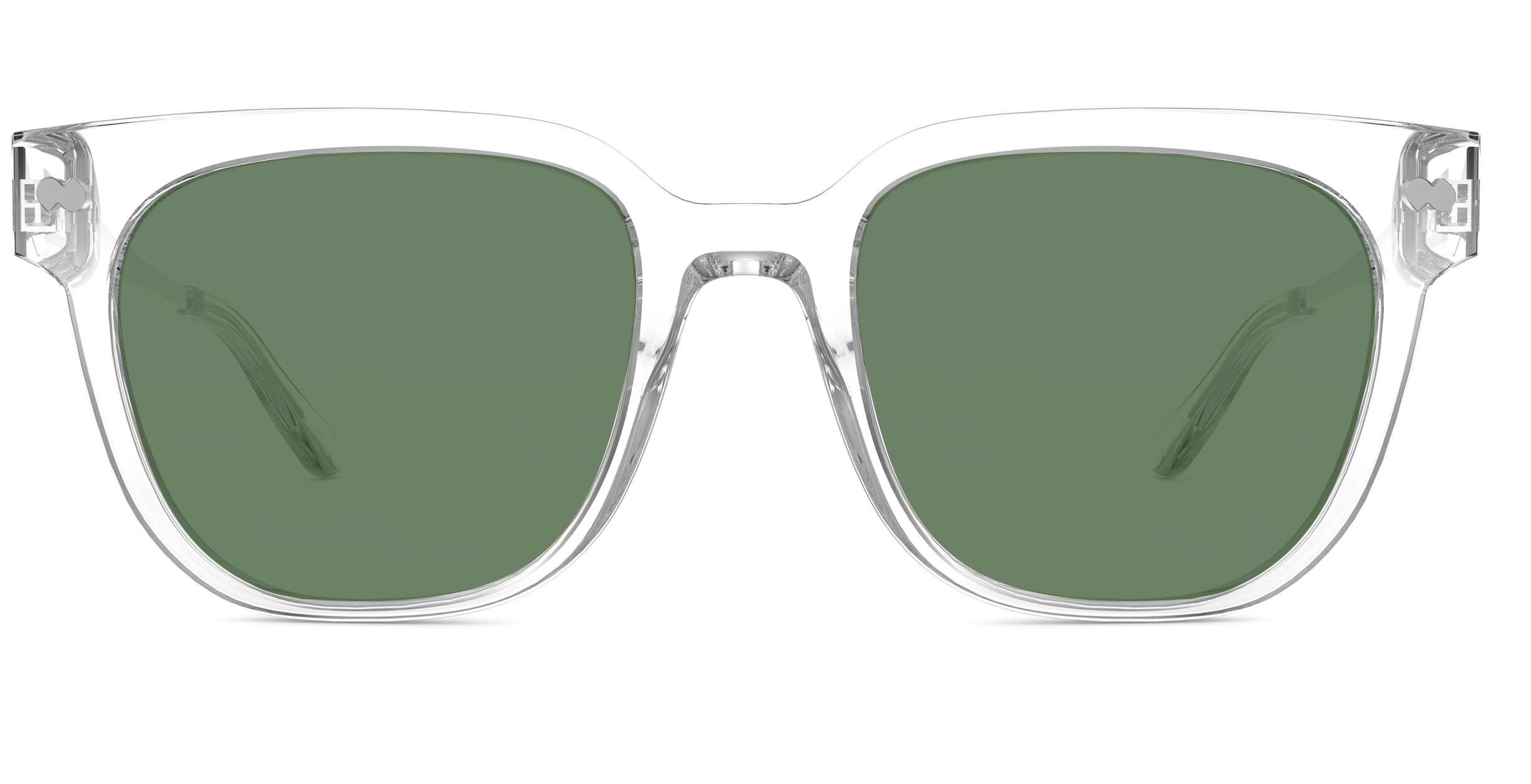The Murphy - Crystal Clear Acetate Silver Metal - Image 6
