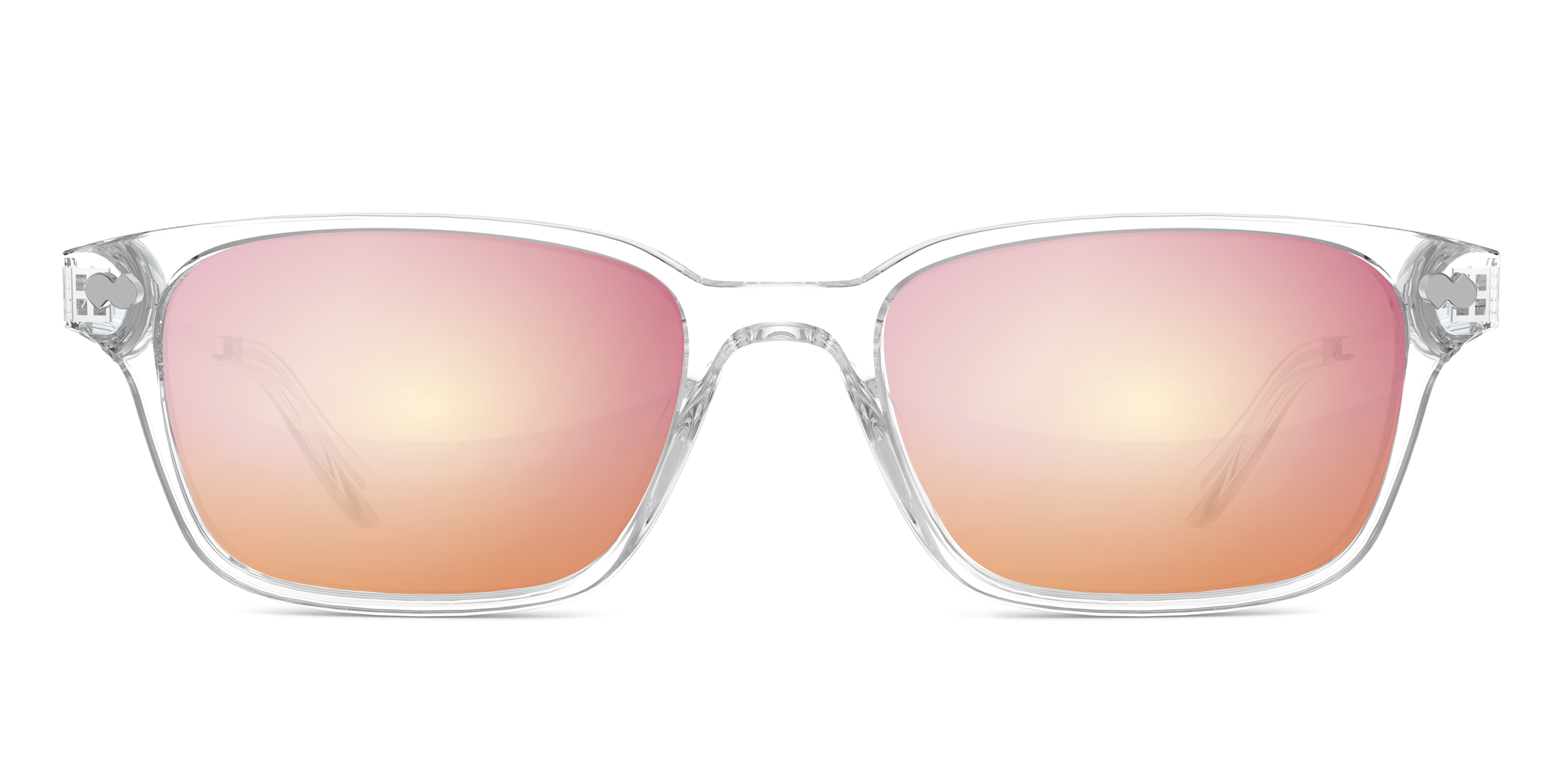 The Finley - Crystal Clear Acetate Silver Metal - Image 8