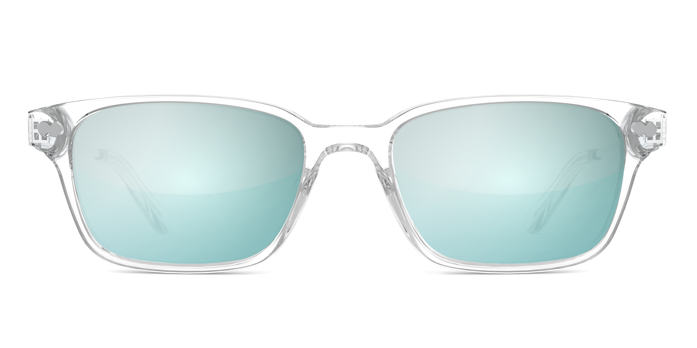 The Finley - Crystal Clear Acetate Silver Metal - Image 7