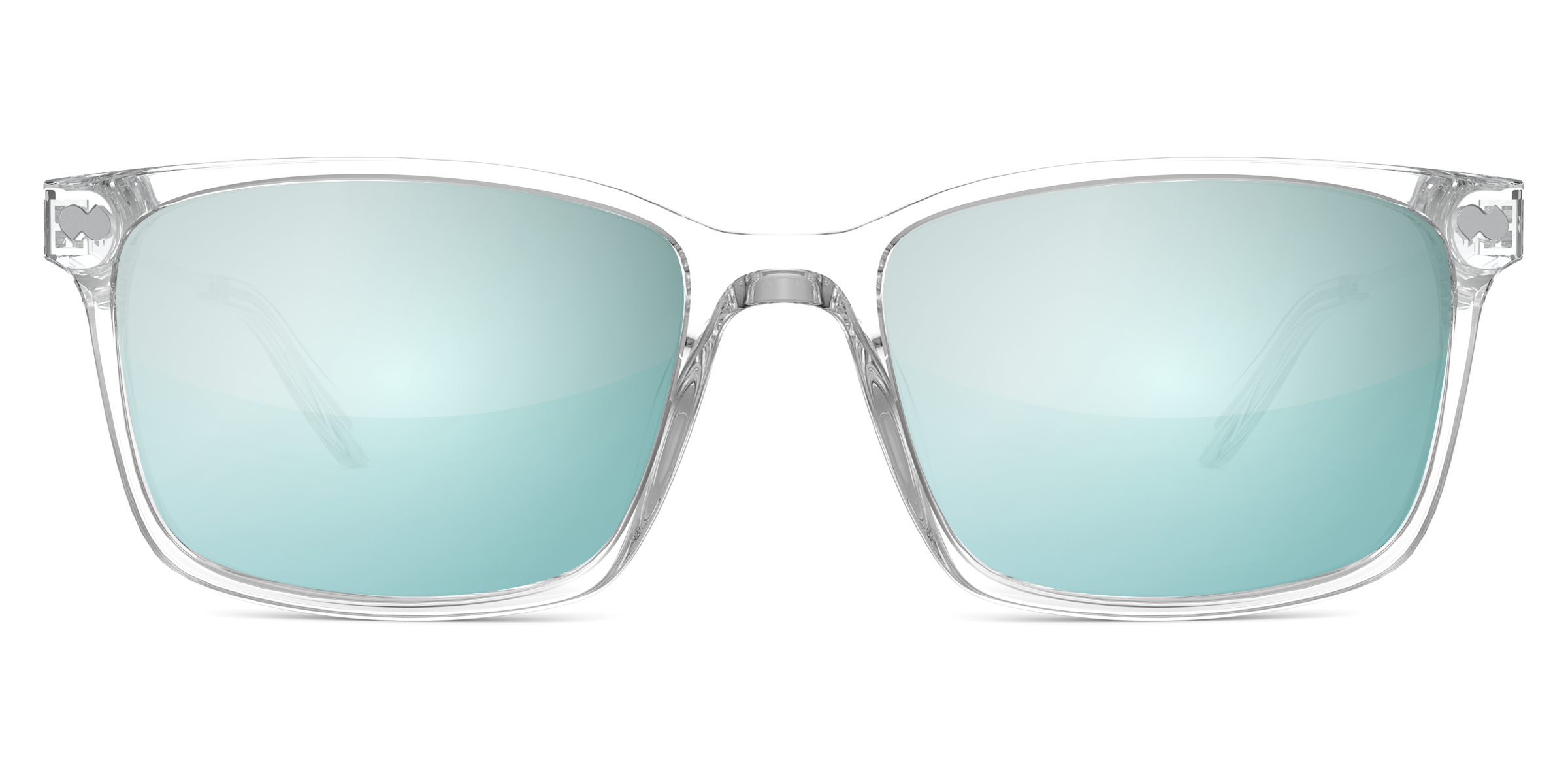 The Kirby - Crystal Clear Acetate Silver Metal - Image 7