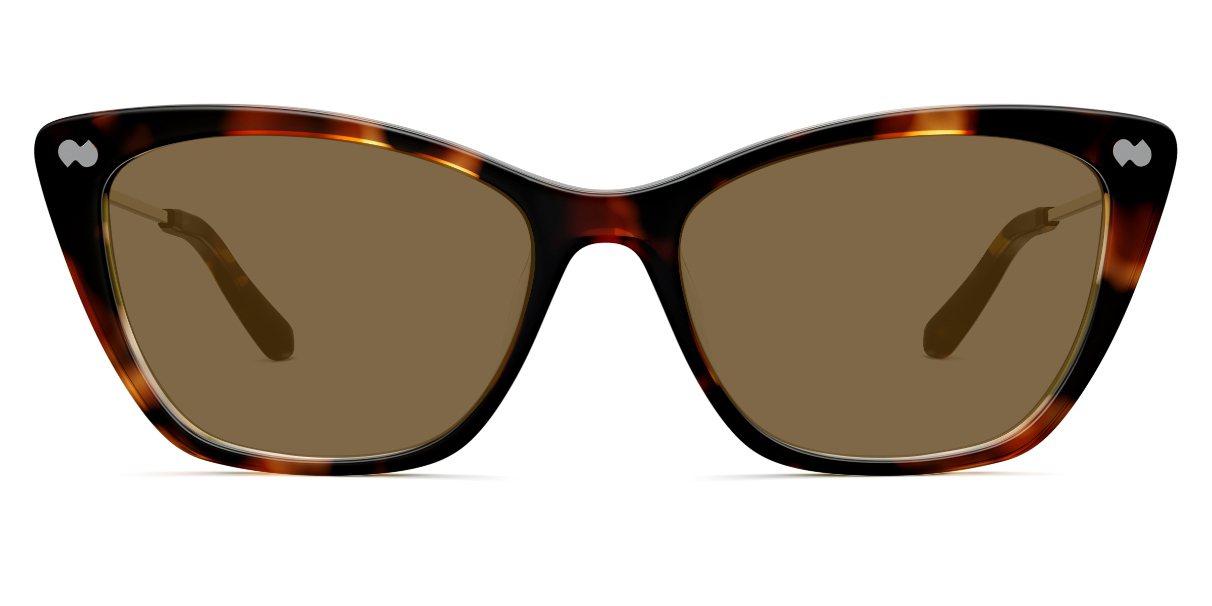 The Wanda - Tortoise Acetate Gold Metal Sun - Image 4