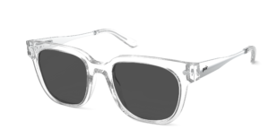 The Murphy - Crystal Clear Acetate Silver Metal Sun
