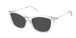 The Wanda - Crystal Clear Acetate Silver Metal Sun