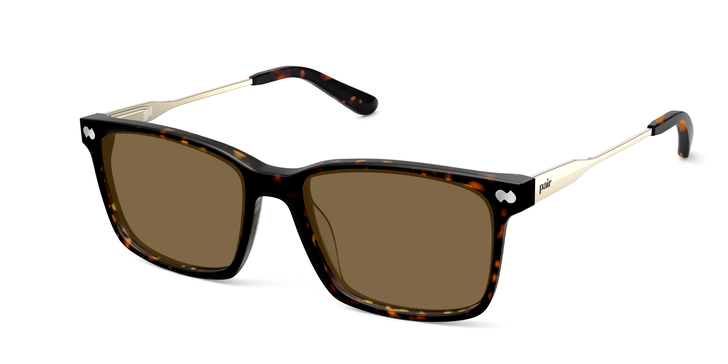 The Kirby - Tortoise Acetate Gold Metal Sun - Image 2