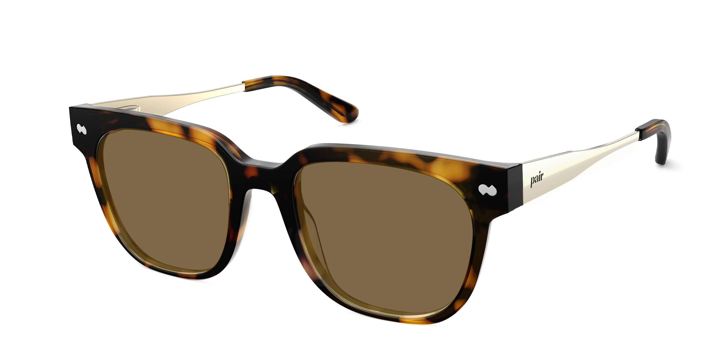 The Murphy - Tortoise Acetate Gold Metal Sun - Image 2