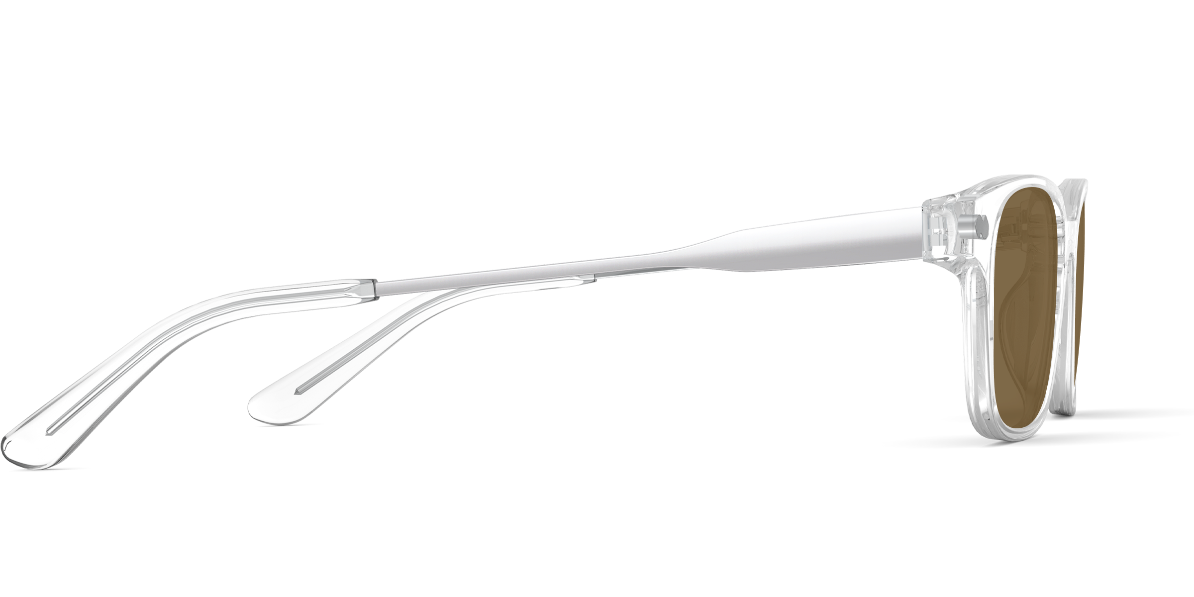The Finley - Crystal Clear Acetate Silver Metal Sun - Image 6