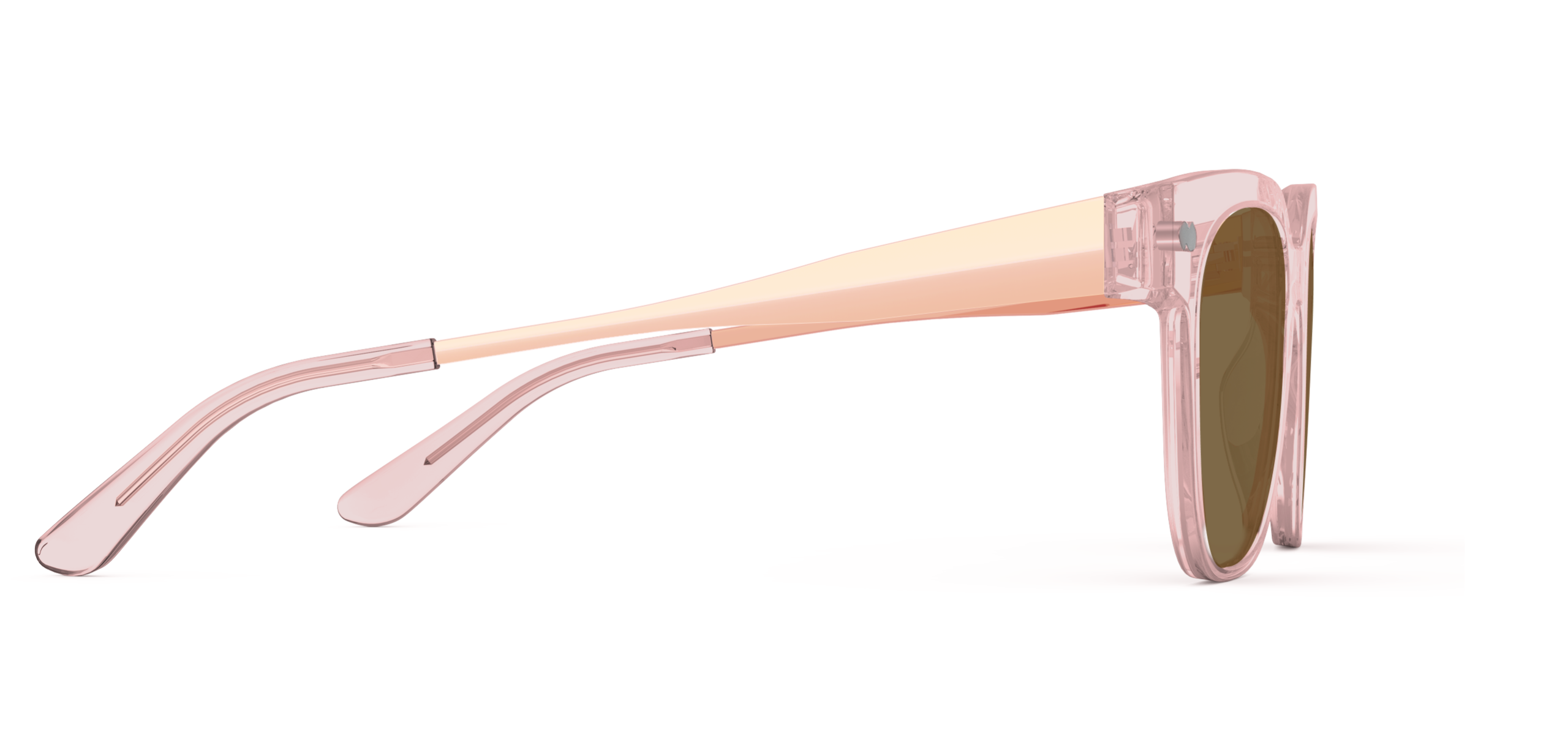 The Murphy - Pink Clear Acetate Rose Gold Metal Sun - Image 6