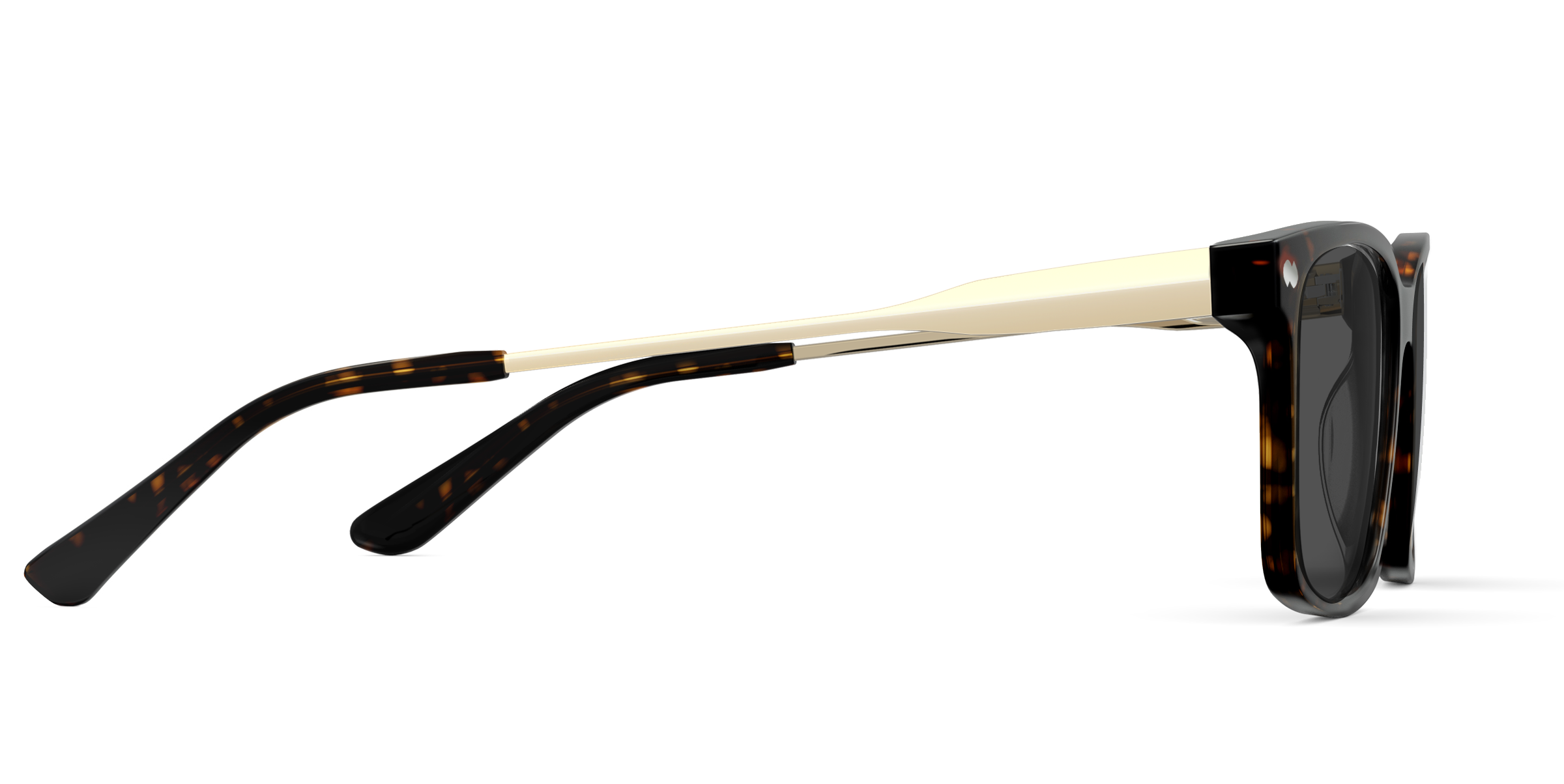 The Kirby - Tortoise Acetate Gold Metal Sun - Image 5