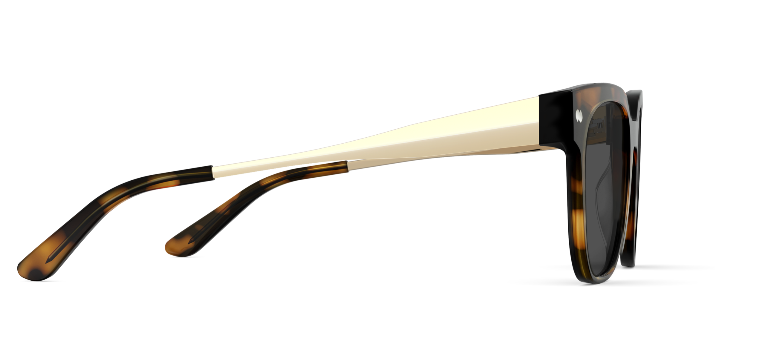The Murphy - Tortoise Acetate Gold Metal Sun - Image 5
