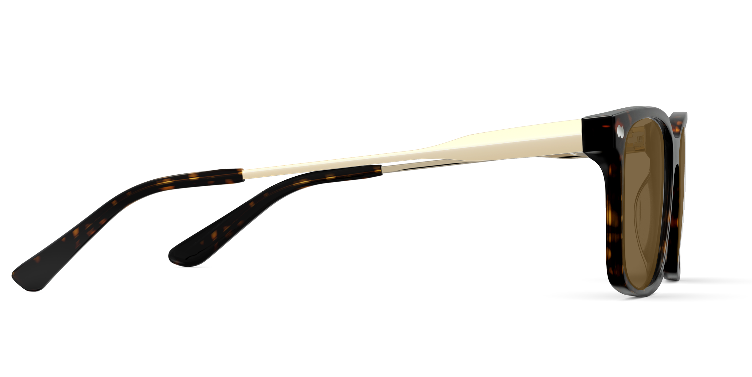 The Kirby - Tortoise Acetate Gold Metal Sun - Image 6