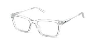 The Larkin - Crystal Clear Acetate Silver Metal