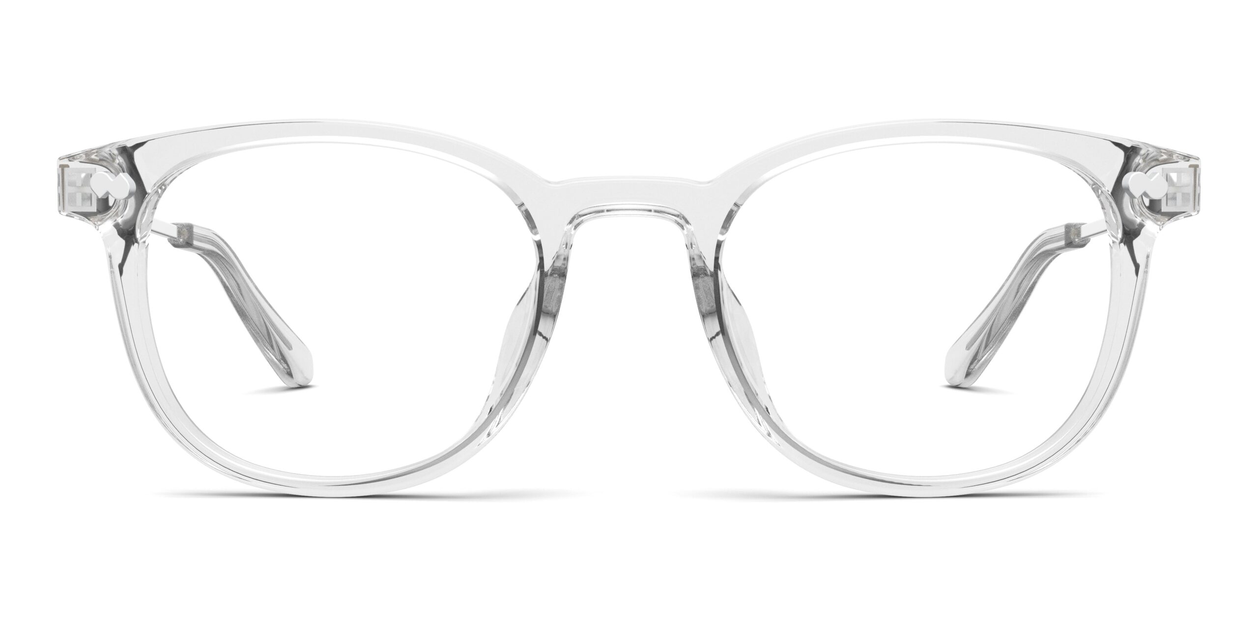The Reese - Crystal Clear Acetate Silver Metal - Image 2
